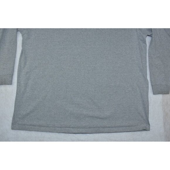 Carhartt Emea Mens T-Shirt Size 3XL Tall Original Fit Gray Core Logo Long Sleeve - Picture 6 of 12